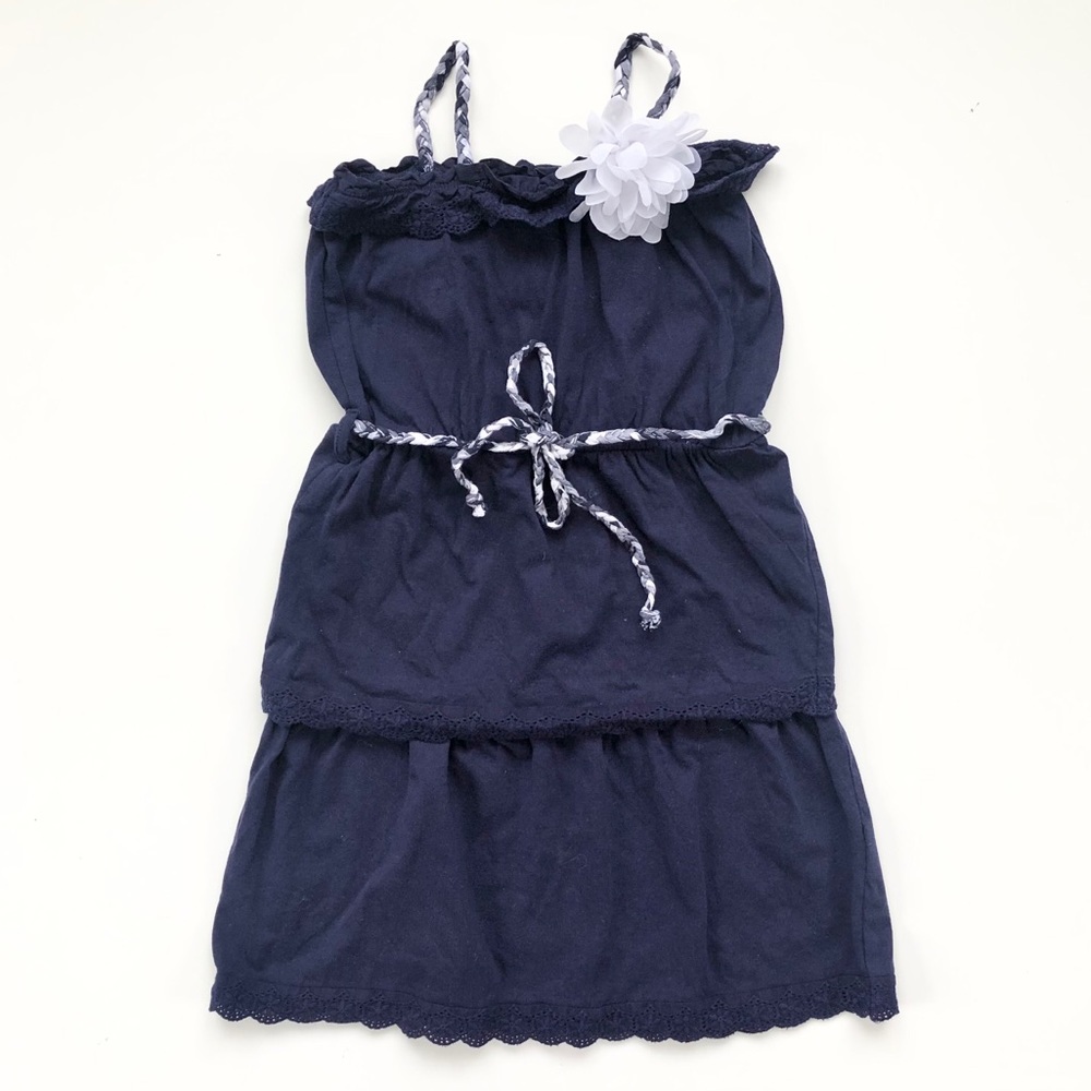 Trish Scully Sleeveless Navy Dress